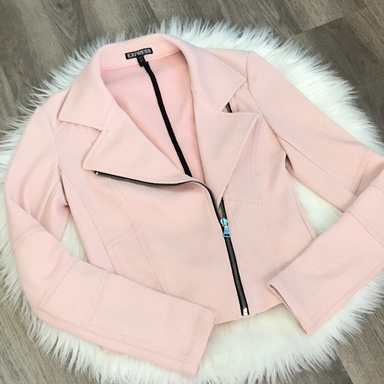 Express Moto Pink Jacket